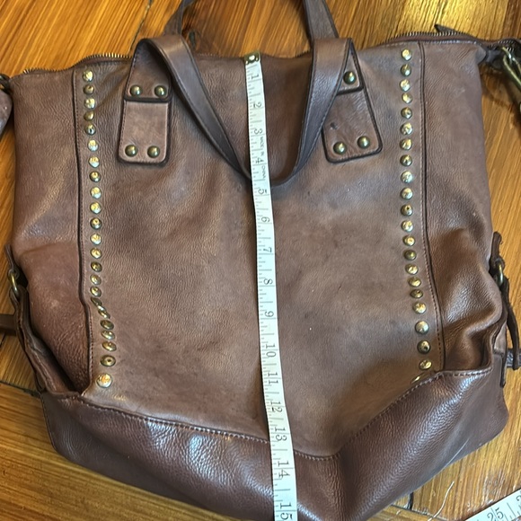 CZ Falconer brown leather Hobo bag - Picture 7 of 7